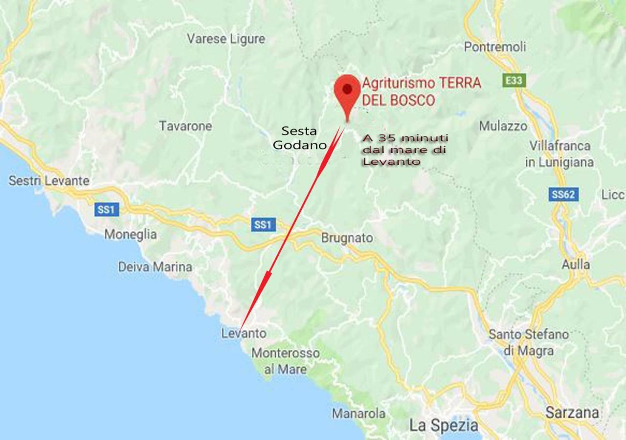 Terra Del Bosco Agriturismo Sesta Godano المظهر الخارجي الصورة